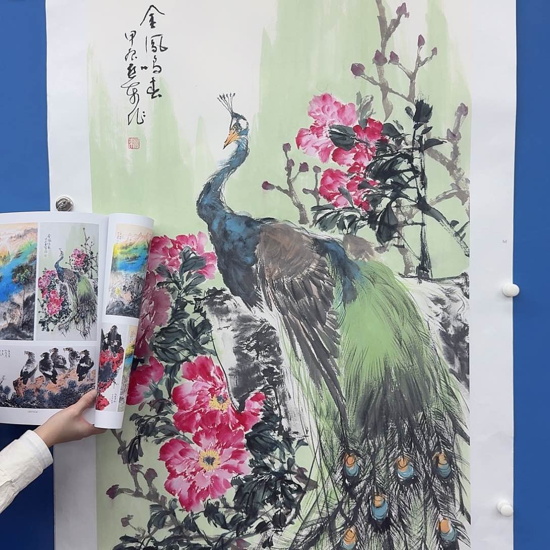 国画多次参加国内外大型画展