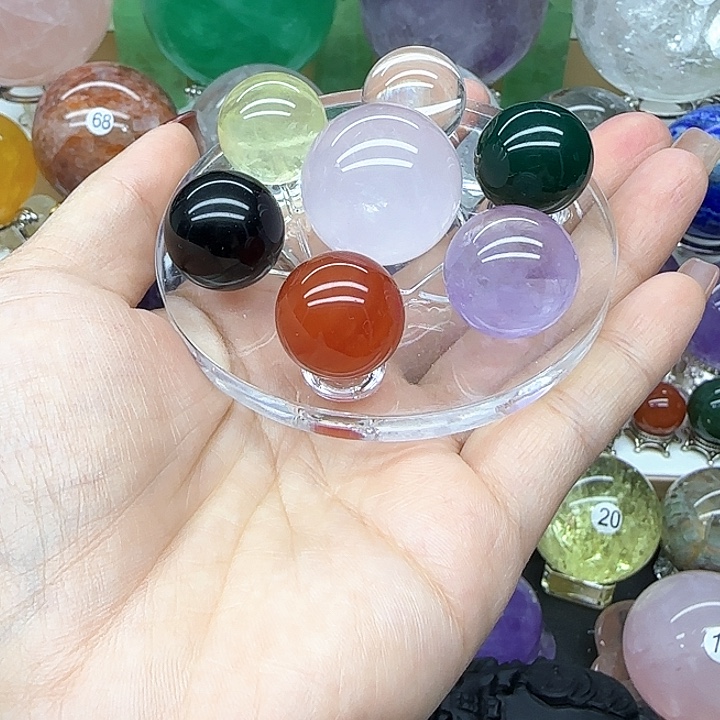 水晶未镶嵌珠宝半成品