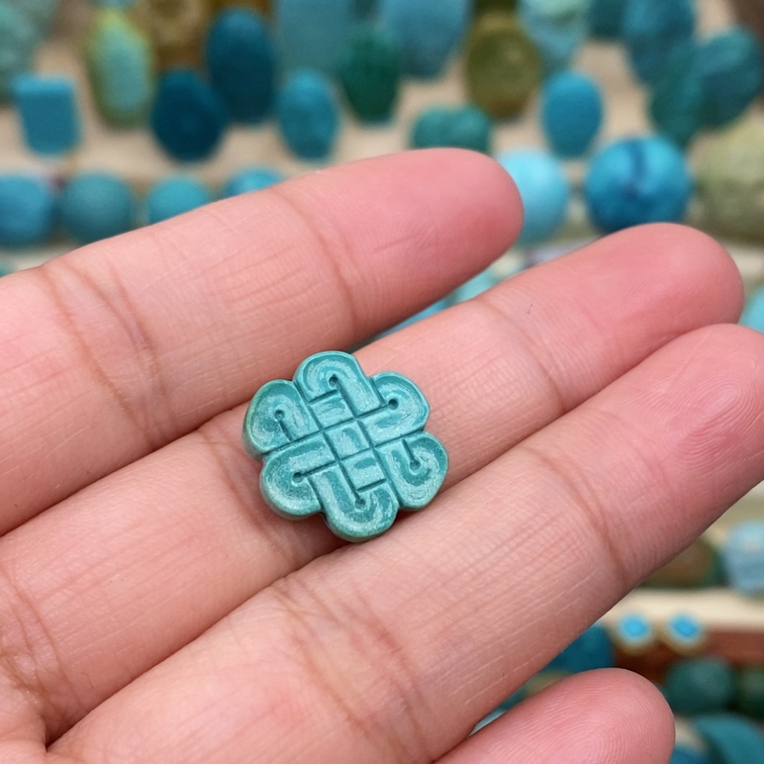 绿松石珠宝奇石未镶嵌