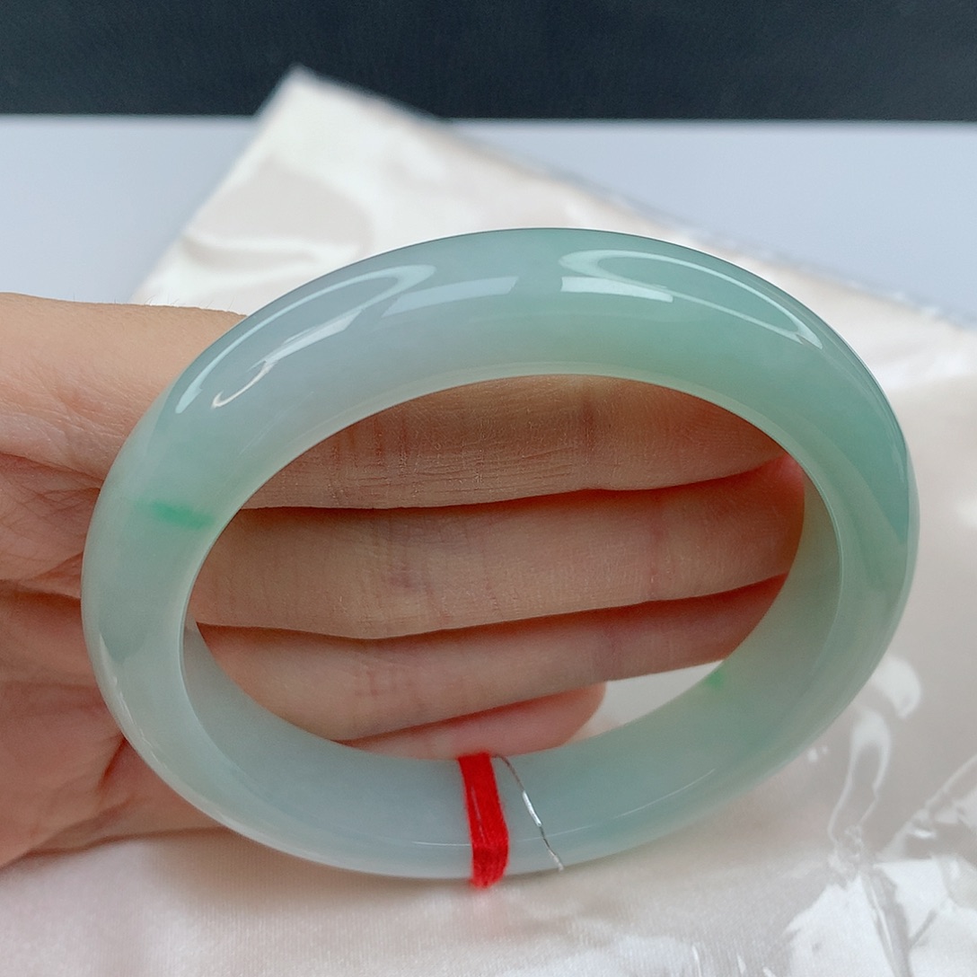 翡翠手镯未镶嵌58.1正圈