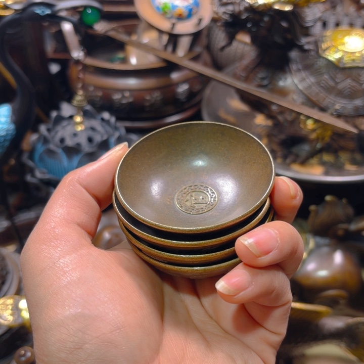 铜器摆件收收藏藏