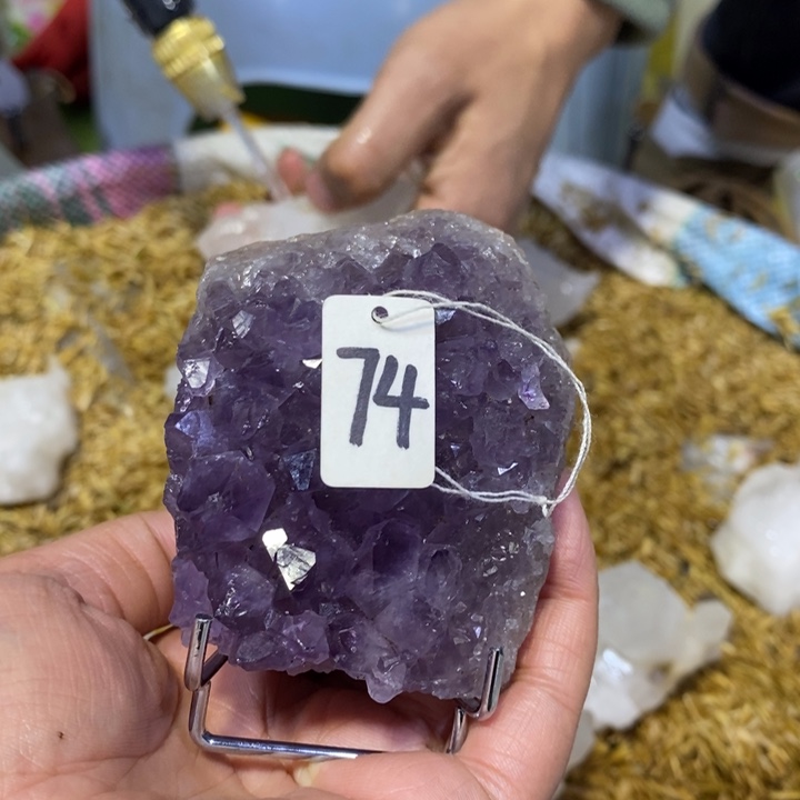 水晶水晶原石摆件未镶嵌睡****g