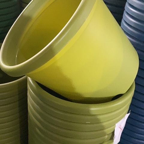 树脂四季5号微瑕果绿无托10个