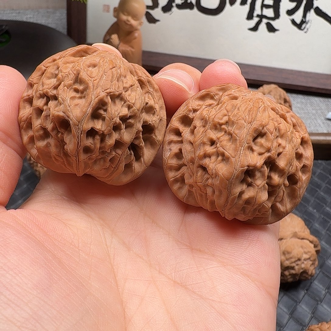 吊坠文玩核桃全品磨盘42