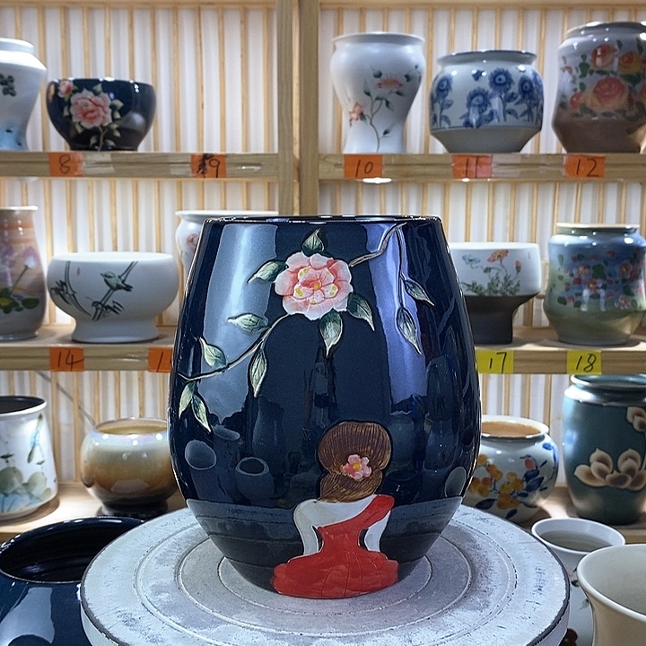 罐陶瓷陶瓷陶瓷观察