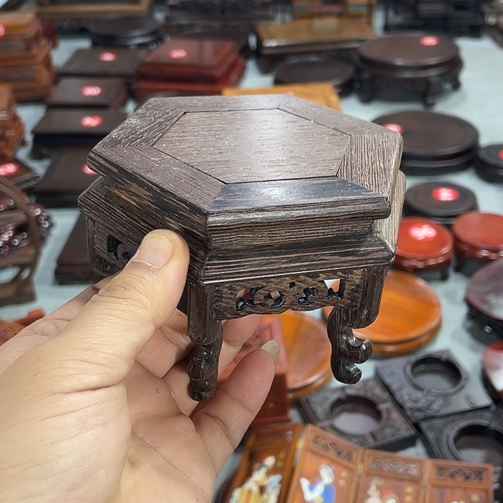 紫砂红木底座工艺品红木底座工艺品