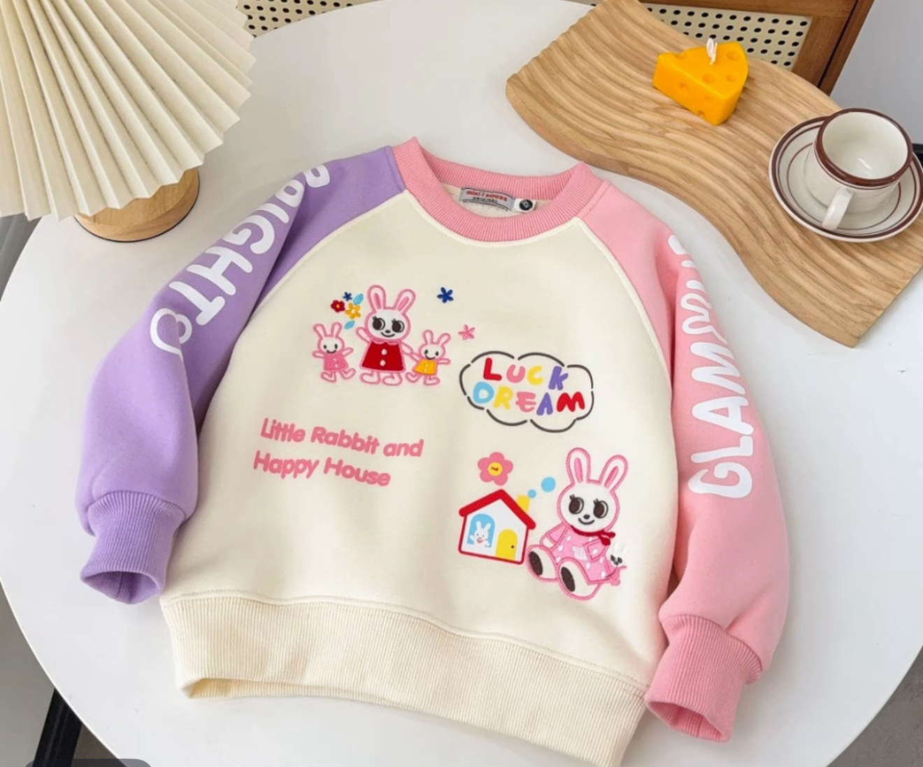 甜尔酱童装miki【拼色卫衣015】