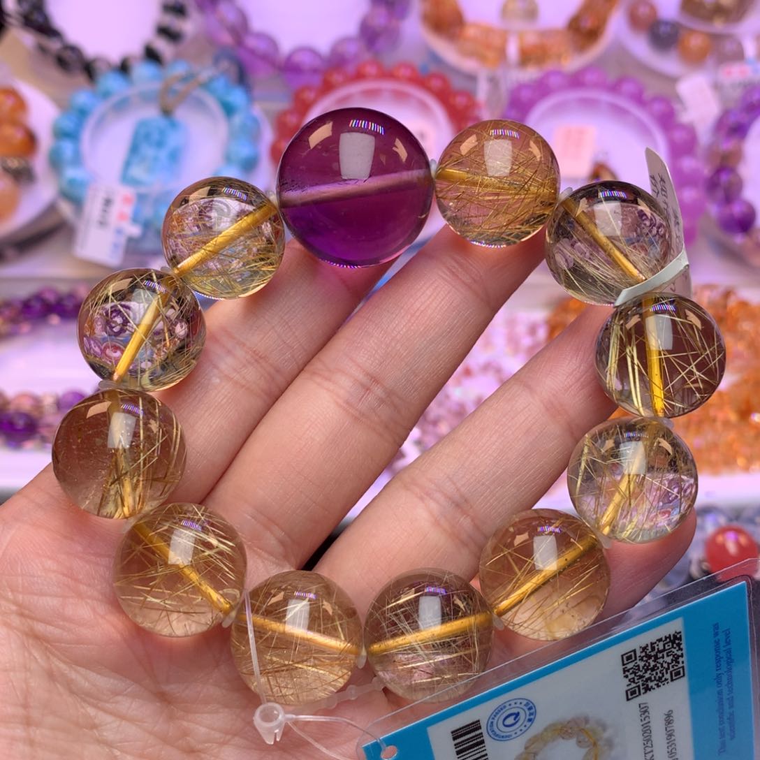 水晶手链未镶嵌手链