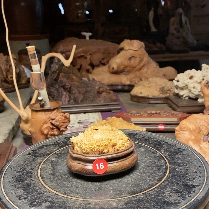 【闪购商品】16号黄金檀木香炉工艺