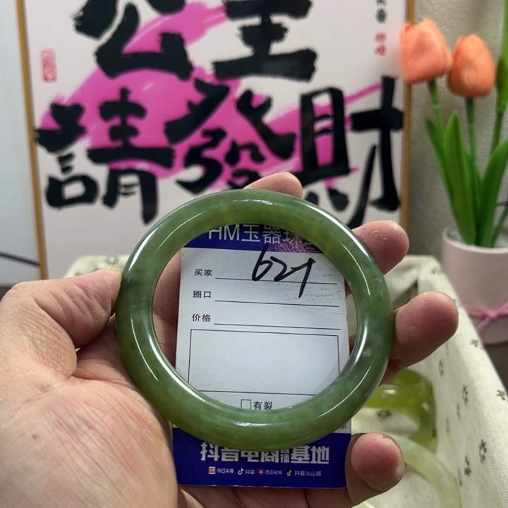 蛇纹石玉手镯未镶嵌203