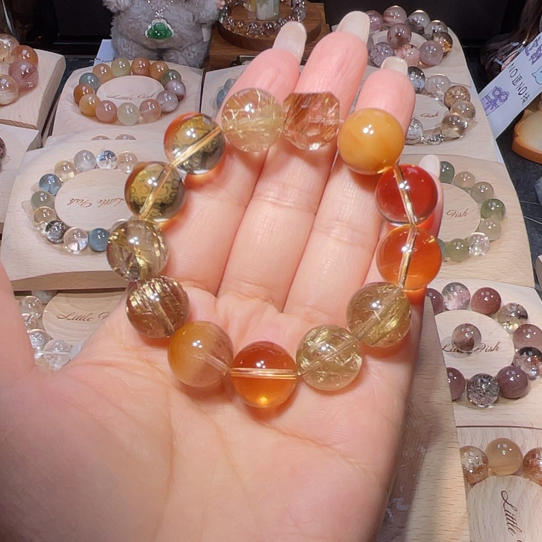 水晶未镶嵌手链手串