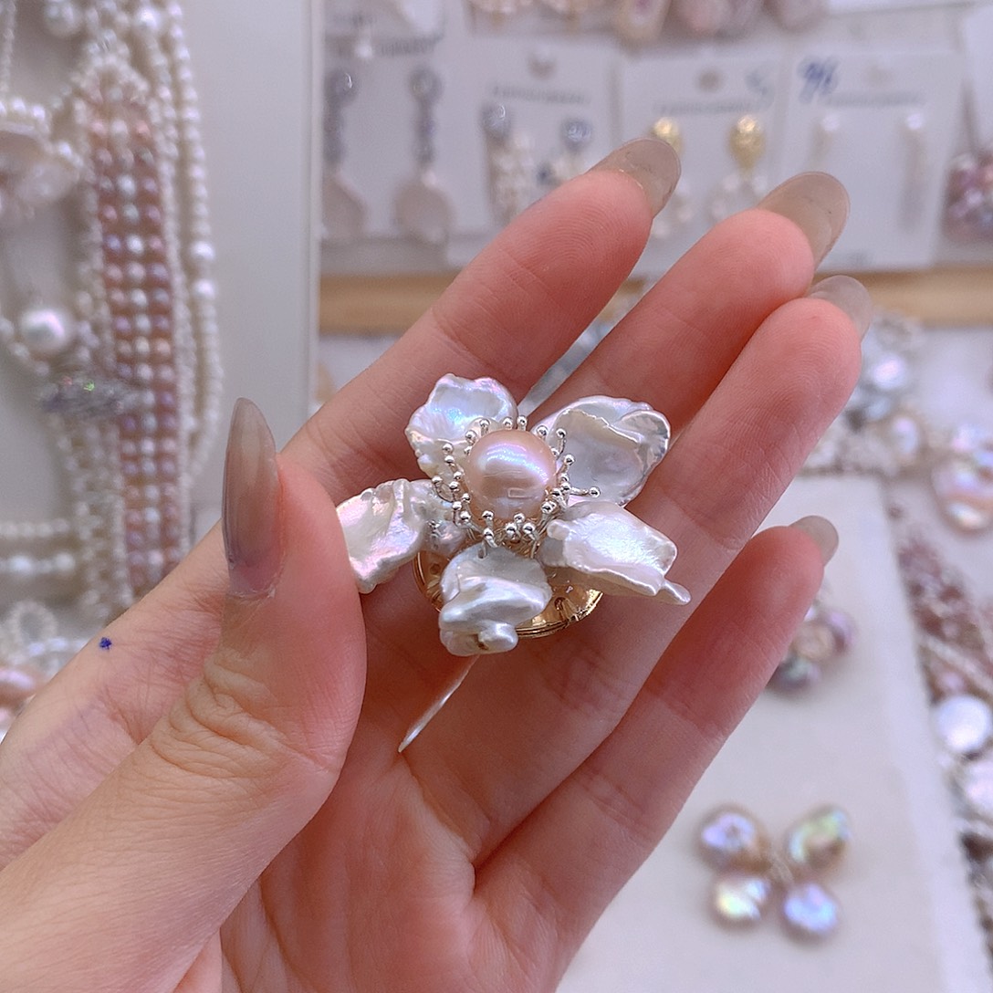 哒***哒吊坠未镶嵌淡水珍珠