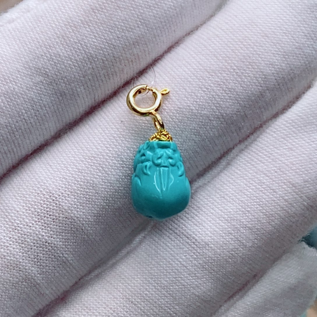 Y***X绿松石未镶嵌珠宝奇石