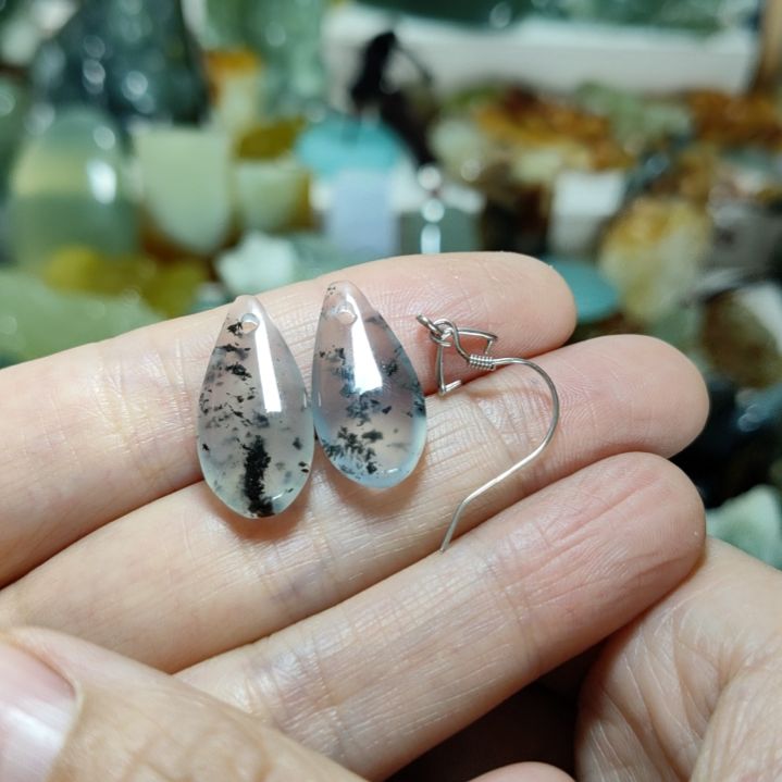 岫玉未镶嵌耳坠款式手串x**n