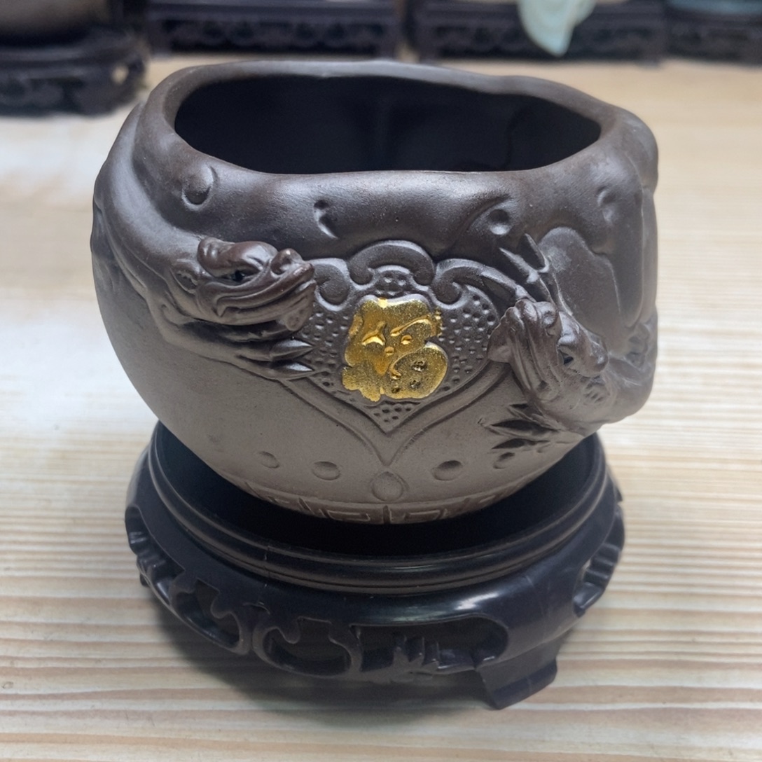 瓷片陶瓷花盆陶瓷艺术