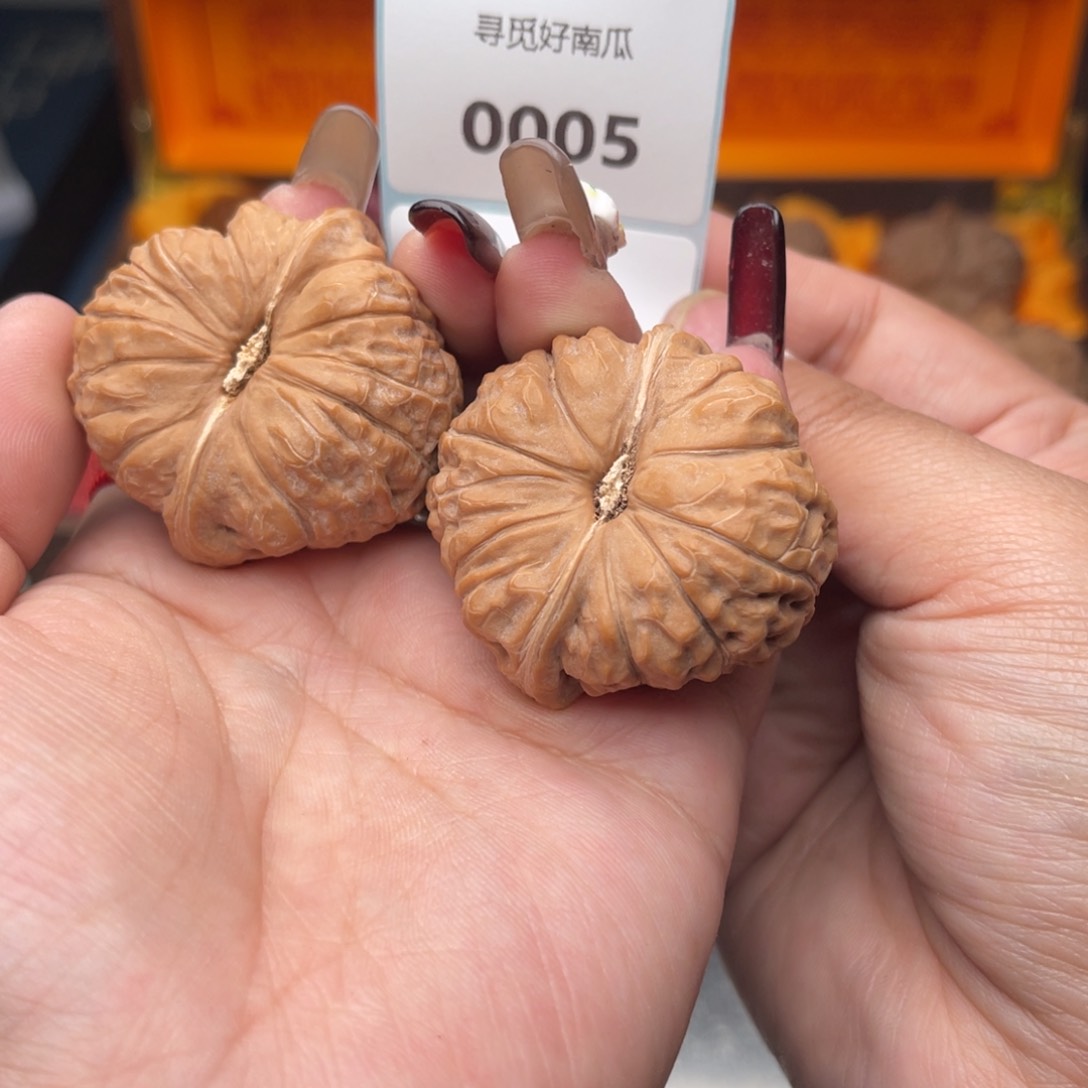 文玩核桃把件南瓜墩42