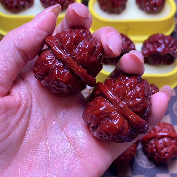 文玩核桃把件蛤蟆头39