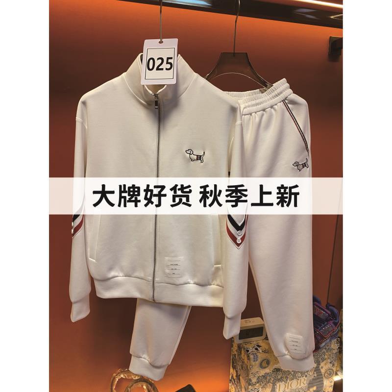 【W5081】2025年秋季新品针织套装重磅刺绣百搭男女同款