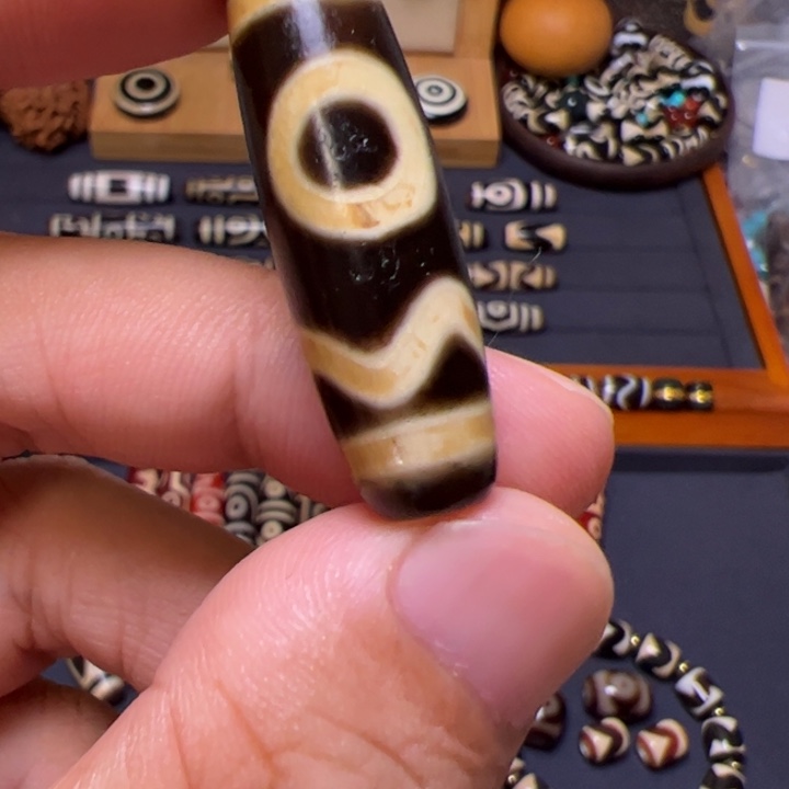 玛瑙/玉髓颈饰9K金镶嵌