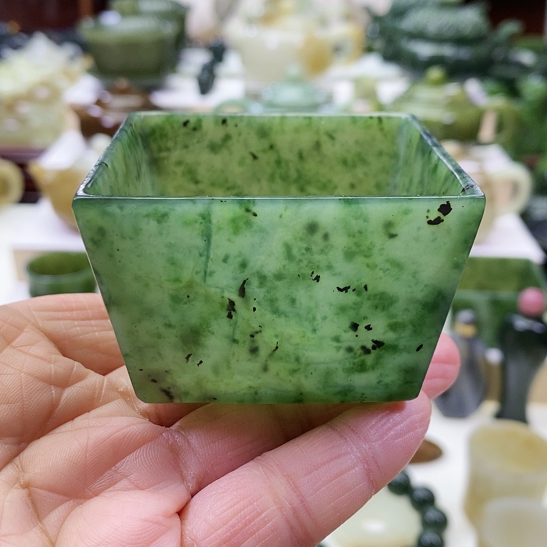 和田玉茶杯未镶嵌100ml