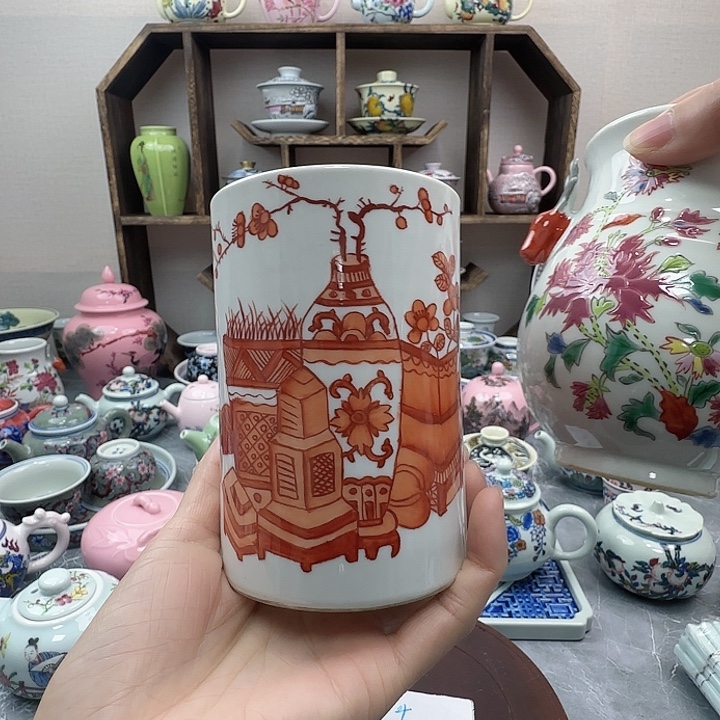 摆件陶专注景德镇567老厂瓷24