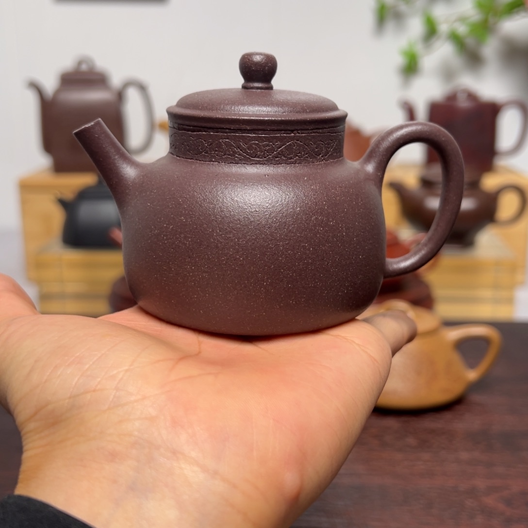 紫砂茶壶150cc 天青泥
