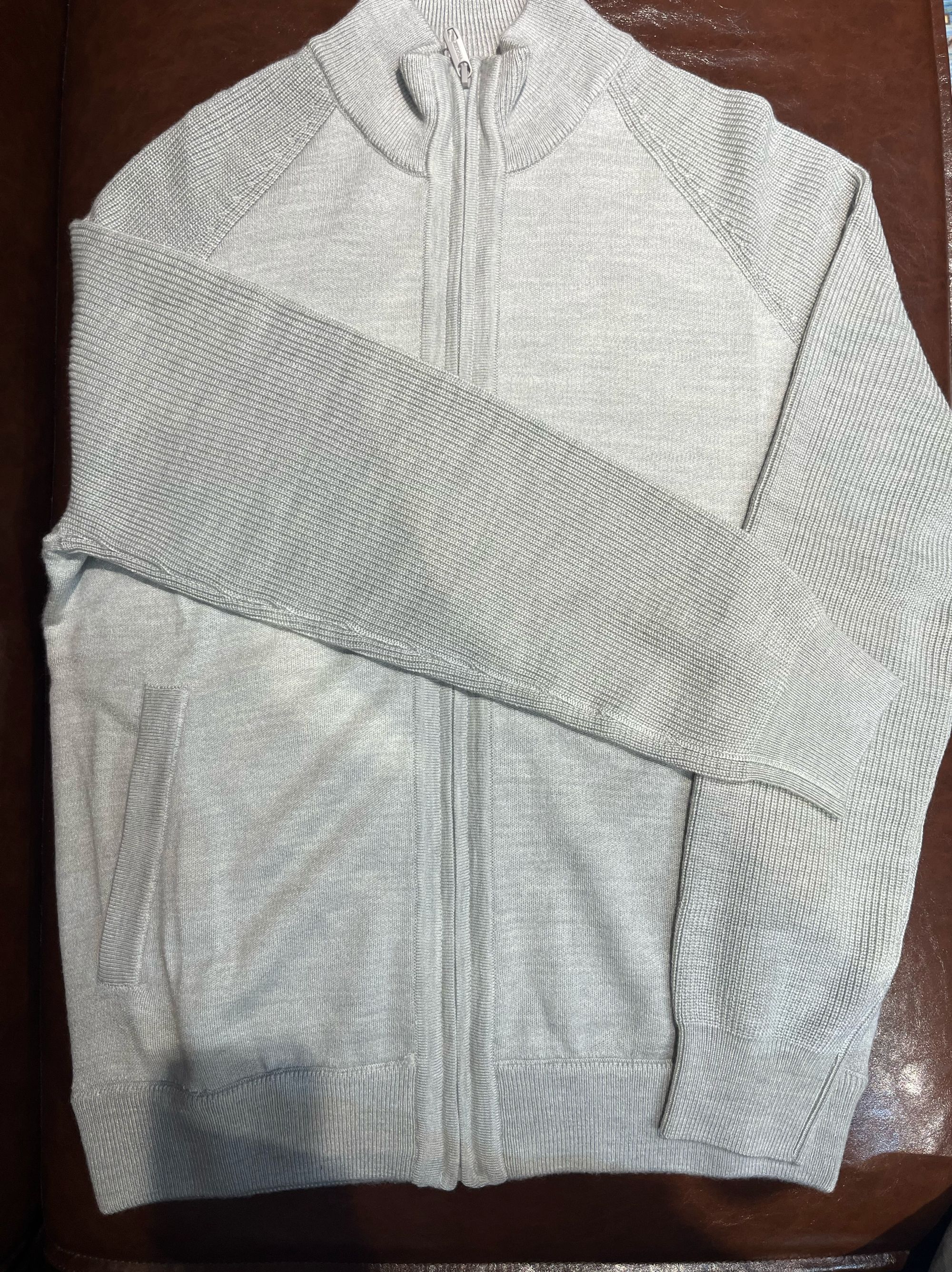 男士针织羊毛夹克外套 杰