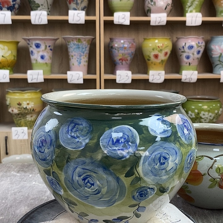 罐22xc景德镇陶瓷花盆
