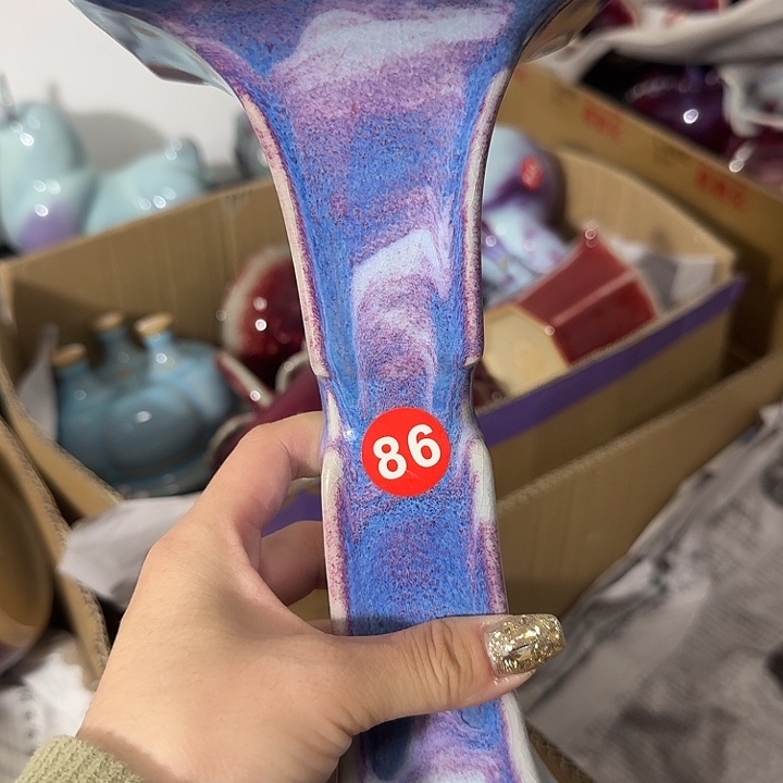 陶摆件郑家钧窑摆件