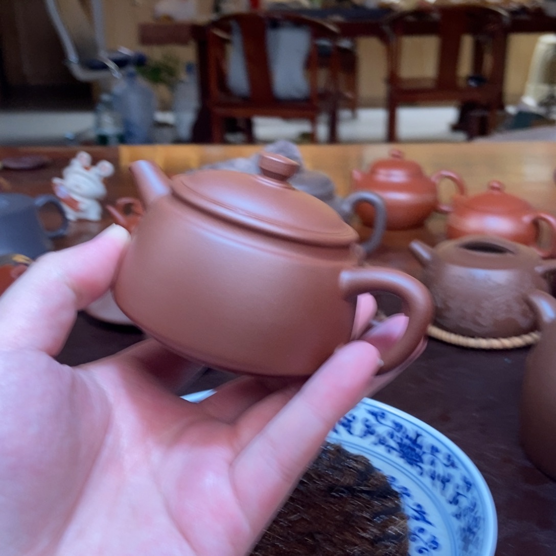 茶壶紫砂金钟紫砂壶