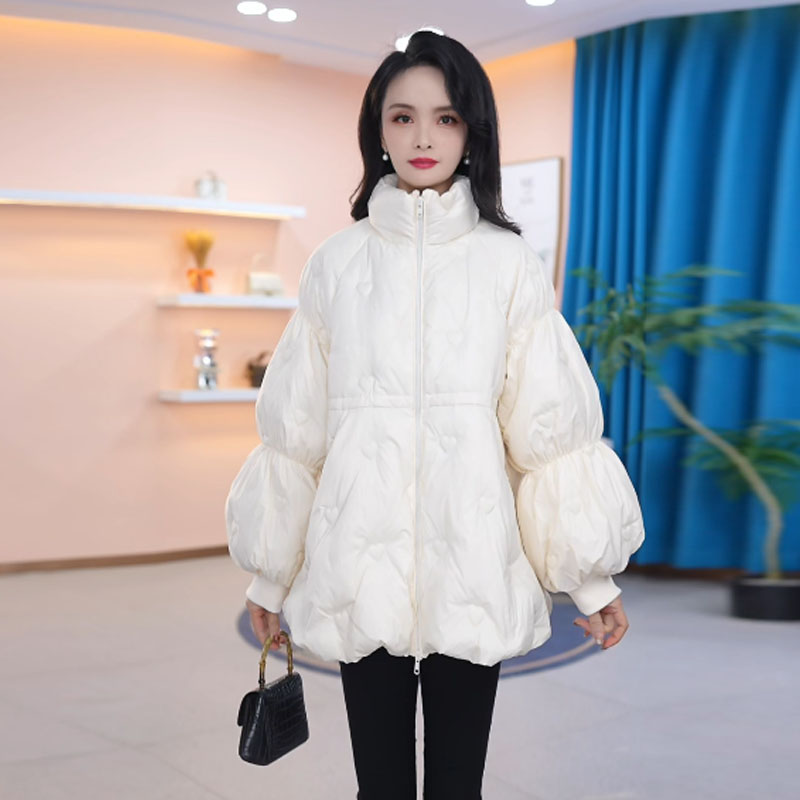 【羽绒服】冬季白鸭绒羽绒服百搭新款时尚气质休闲保暖外套女冬款