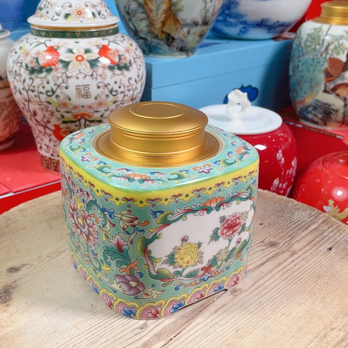 【闪购商品】罐陶瓷茶叶罐密封罐