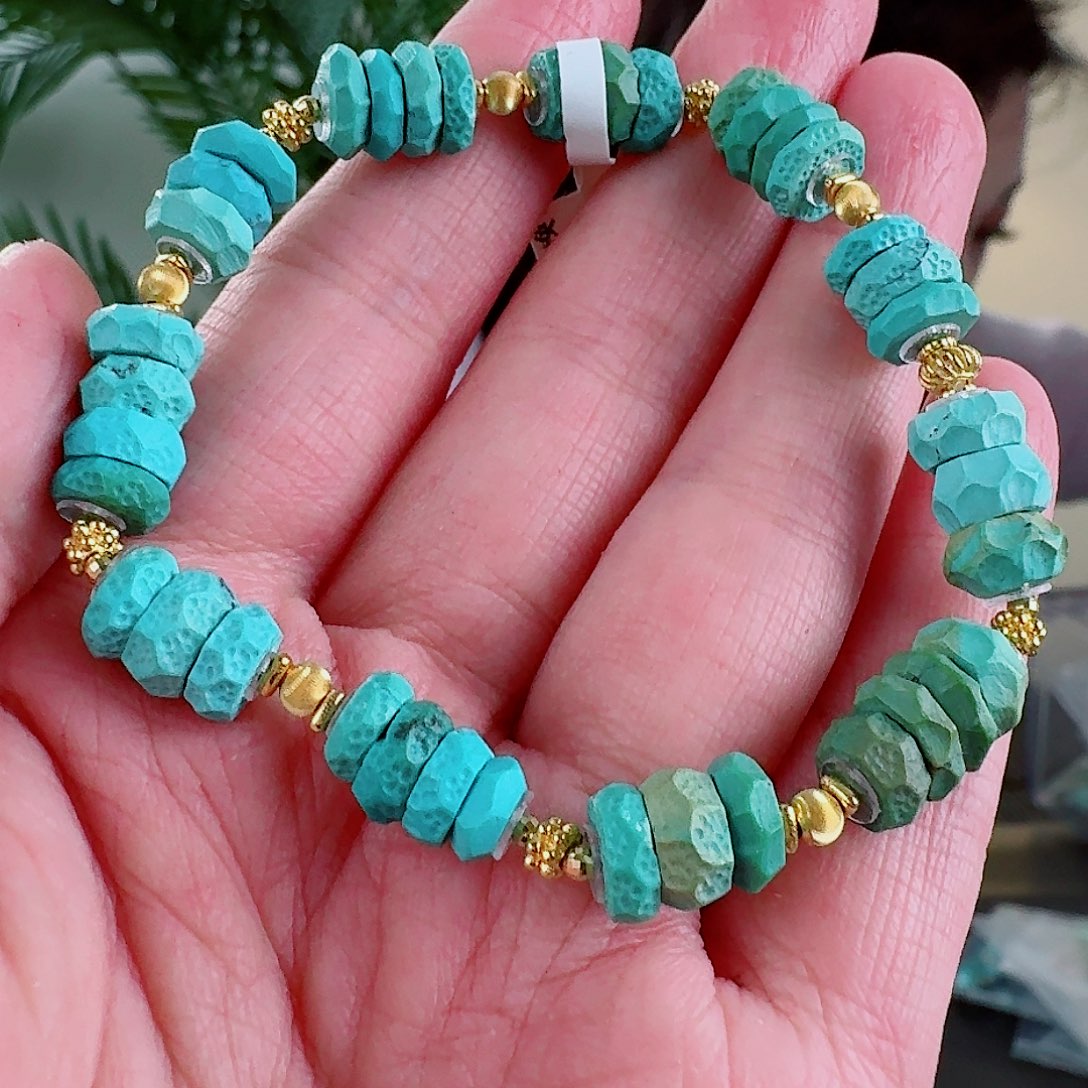 绿松石珠宝奇石未镶嵌