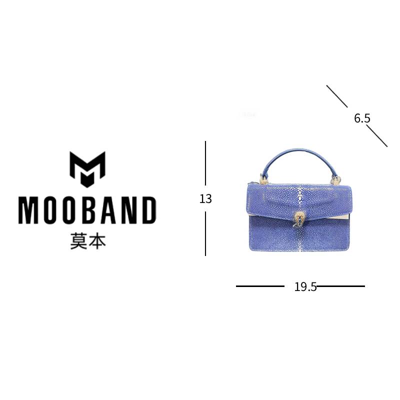MOOBAND   2025上新珍珠鱼皮手拎女士包包3465f