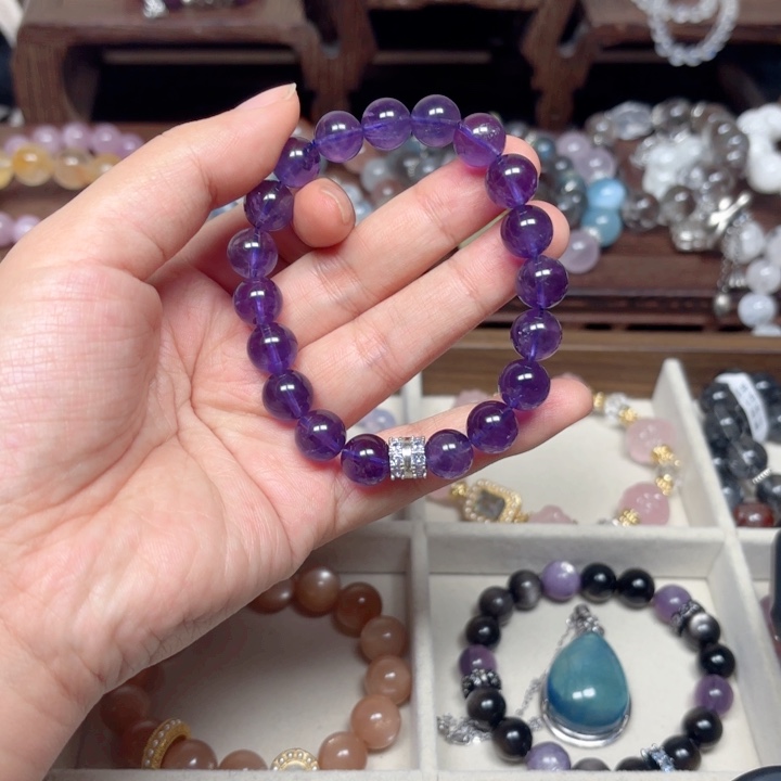 水晶手链未镶嵌金薇薇