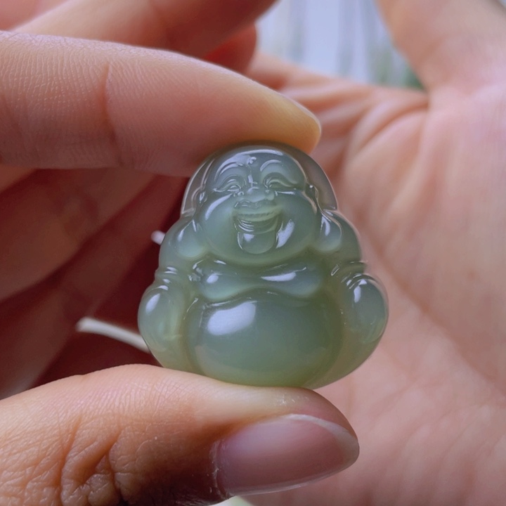 和田玉颈饰未镶嵌哇*咔