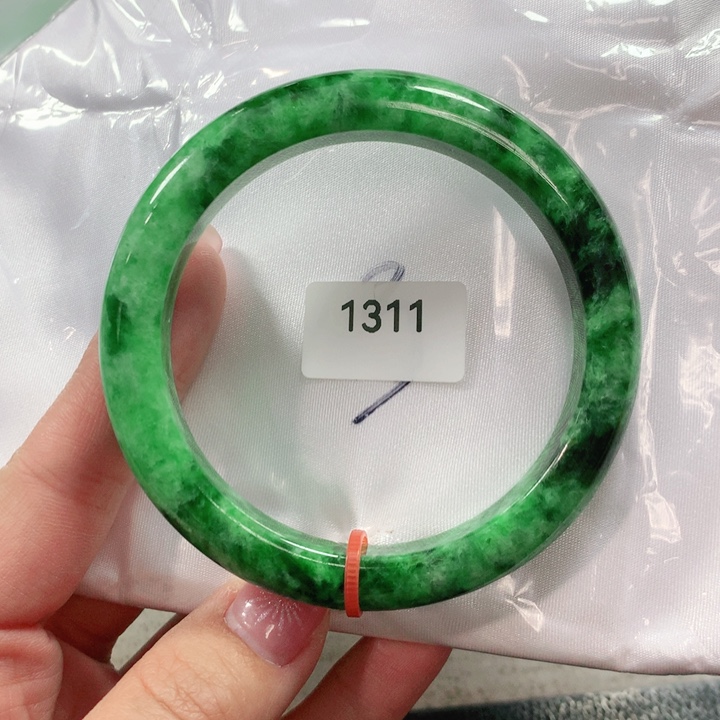 翡翠手镯未镶嵌天然翡翠手镯5703