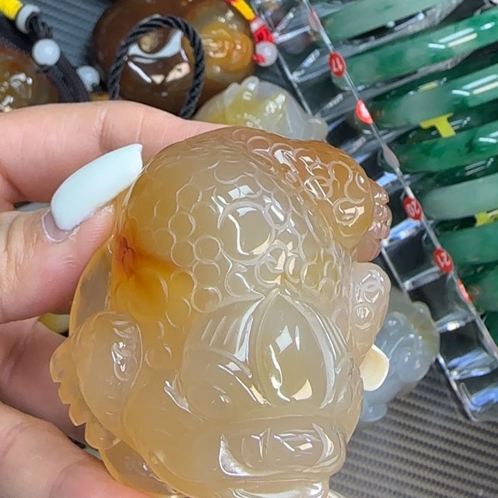 玛瑙/玉髓合金摆件