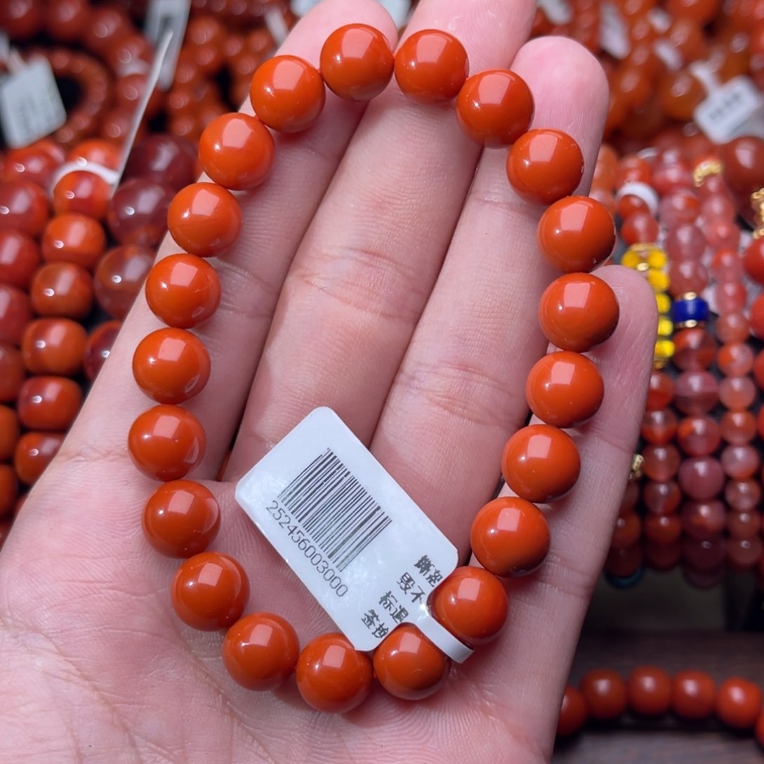 未镶嵌手链南红玛瑙用**9