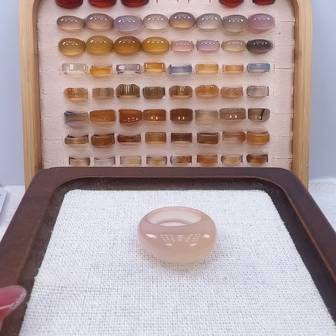 玛瑙/玉髓未镶嵌戒指531港15