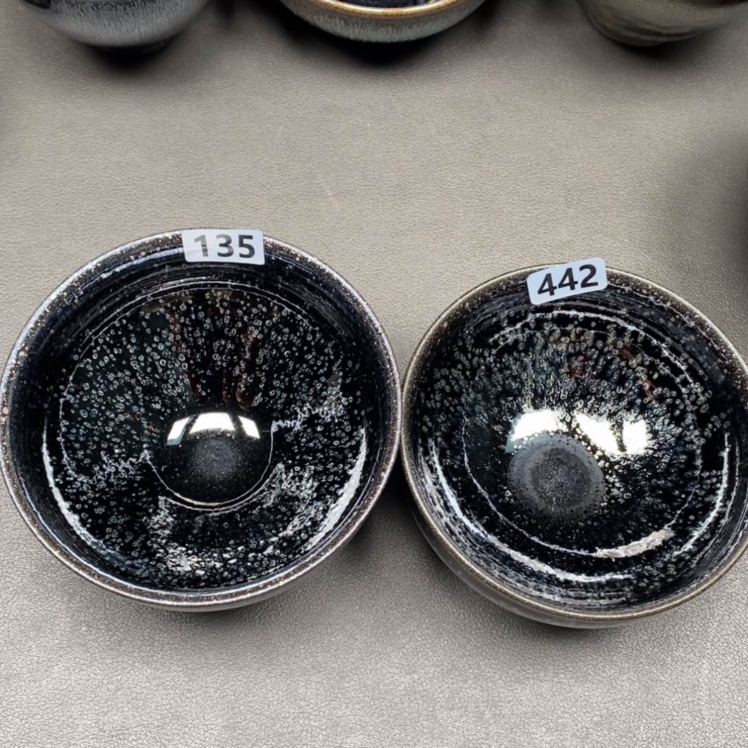 星***李茶盏建窑建盏主人杯135、442