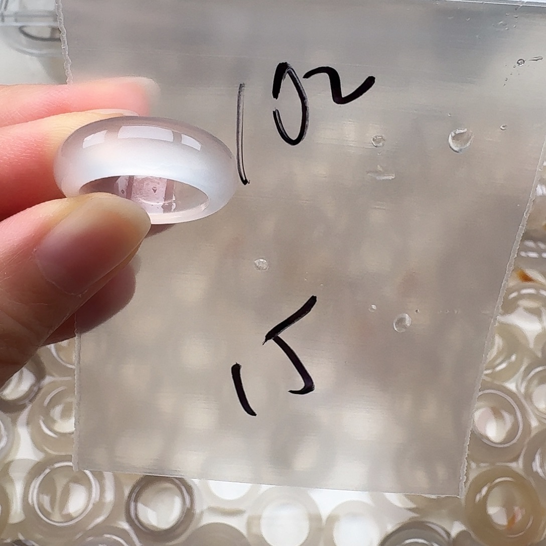 玛瑙/玉髓未镶嵌戒指