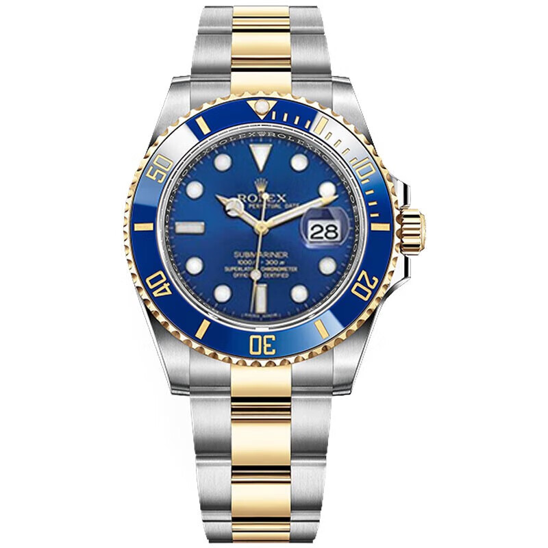 99新 Rolex/劳力士 潜航者蓝水鬼116613LB-0005时尚轻奢防水男士