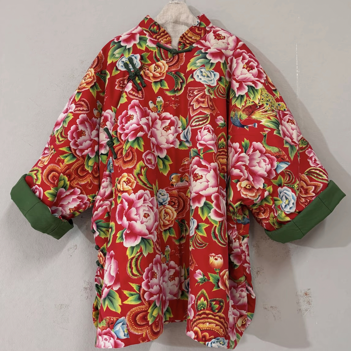 二囍古朴251216东北大花阔版太太服