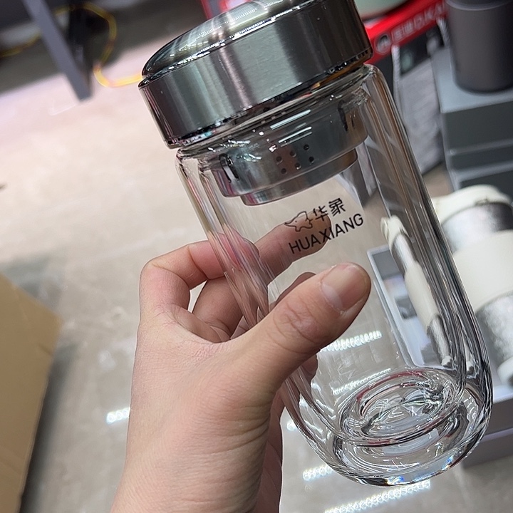 华象双层390ml  鹅蛋杯本