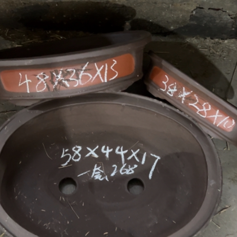 紫砂花盆300-6。        