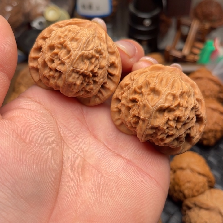 把件文玩核桃踏**来宫灯