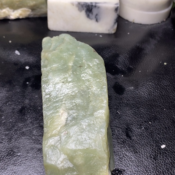 和田玉珠宝奇石足铂镶嵌