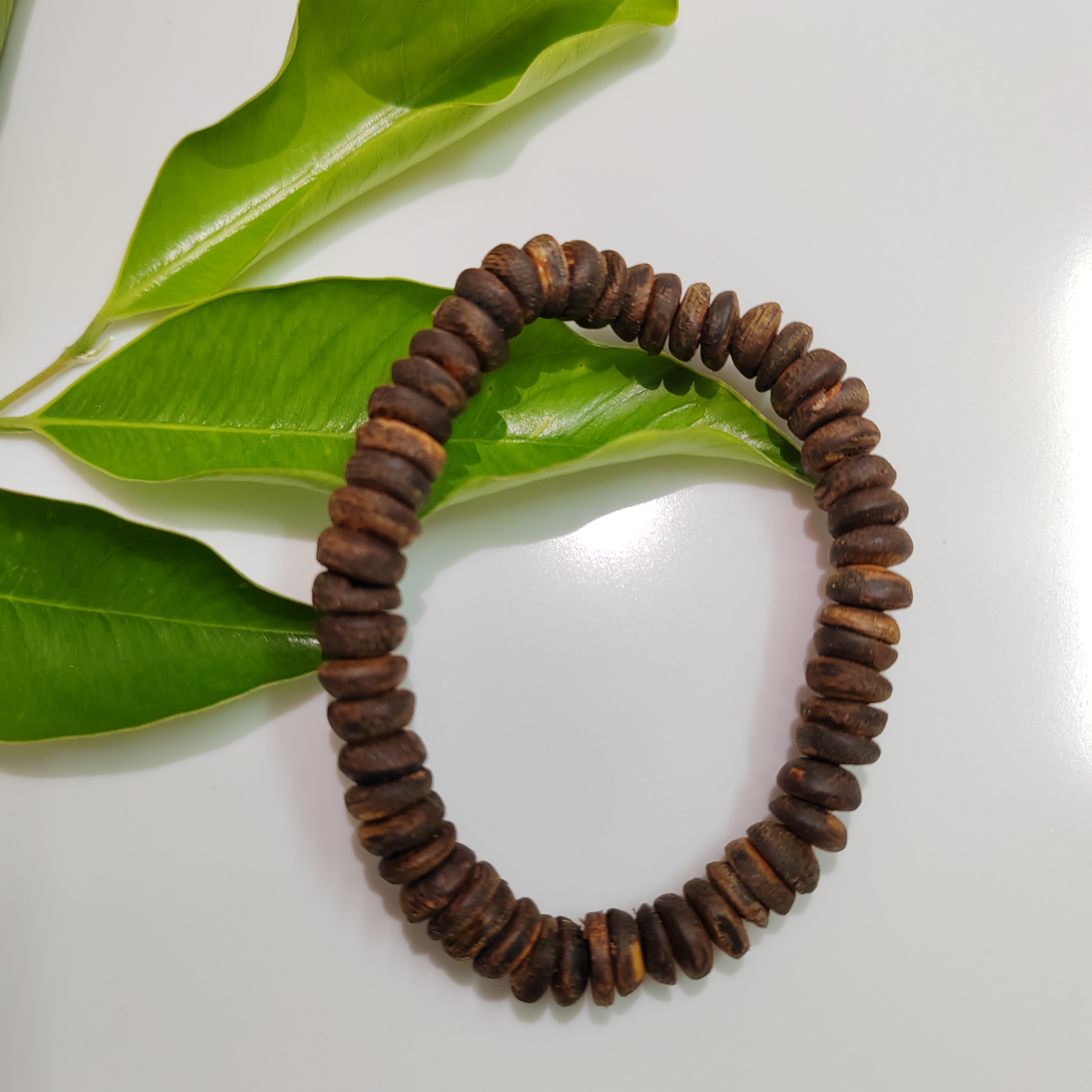 沉香收藏定制精致孤品规格工艺天然奇楠沉香木树丁单圈珠手串手链