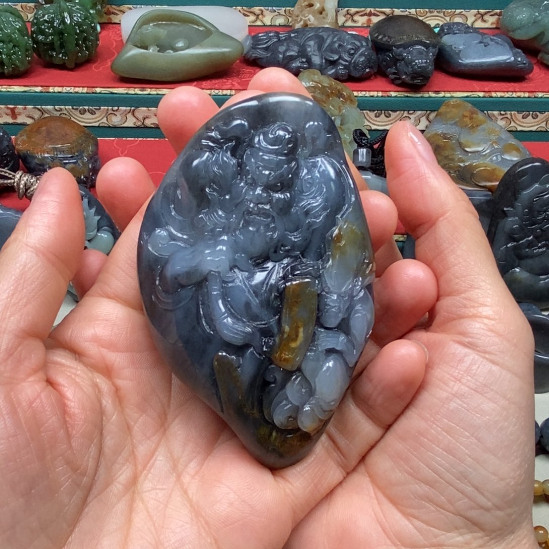 和田玉把件未镶嵌用****5